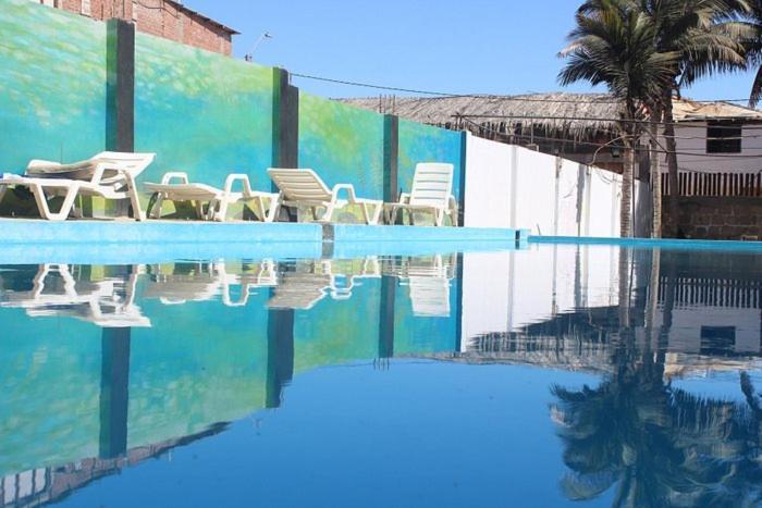 Angeles Del Mar Hotel Mancora Exterior photo